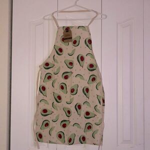 Mabelle Home Collection Avocado Print Cotton Apron